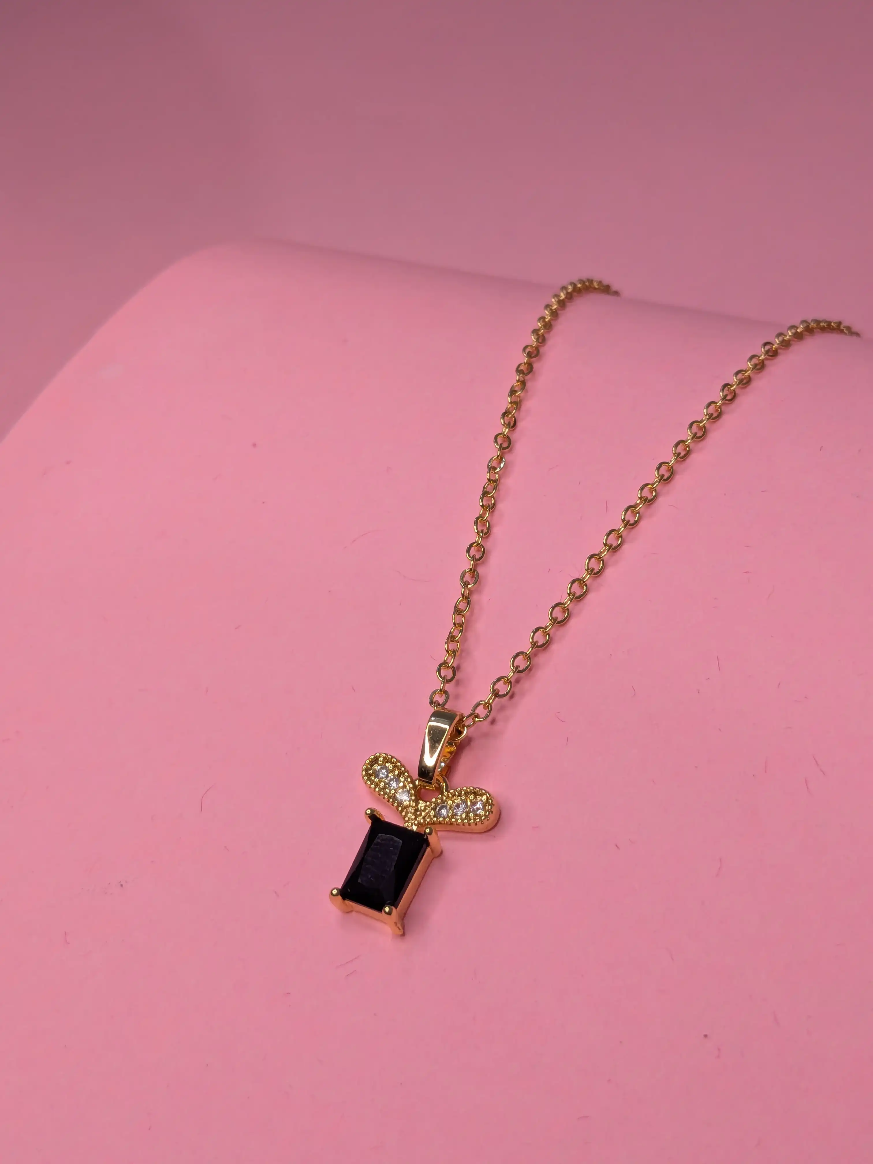 Black Stone Locket